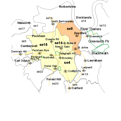 peckham map